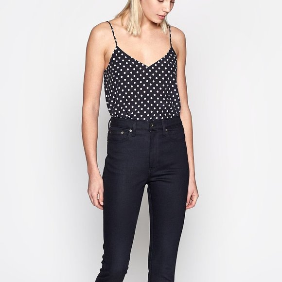 Equipment Tops - Pokatdot Layla Silk Cami from Equipment